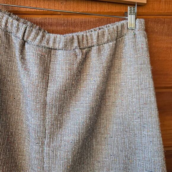 Lady Devon Womens Vintage 80s Wool Tweed Midi Skirt Size 34 - Picture 2 of 10